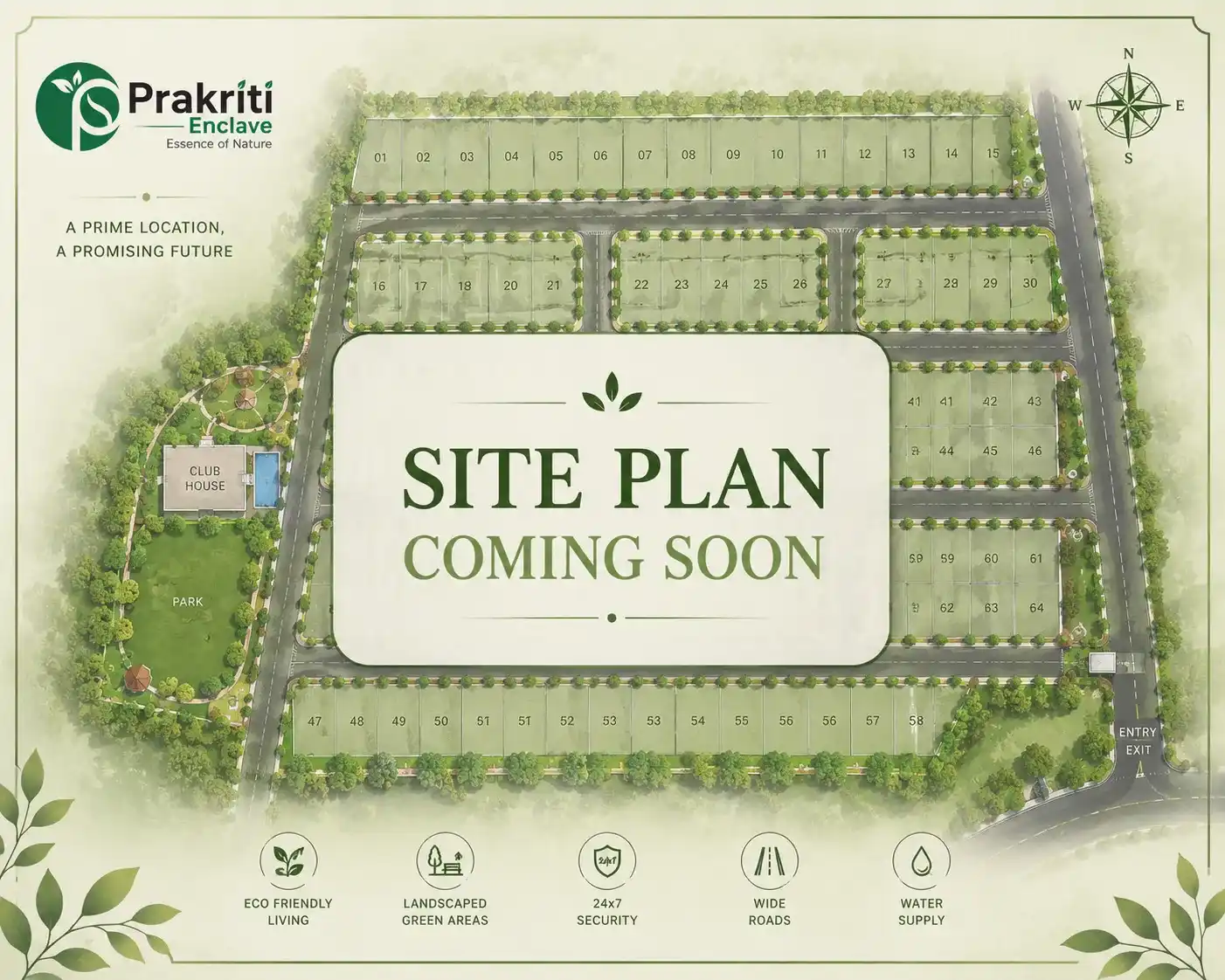 Prakriti Enclave Site Plan Coming Soon