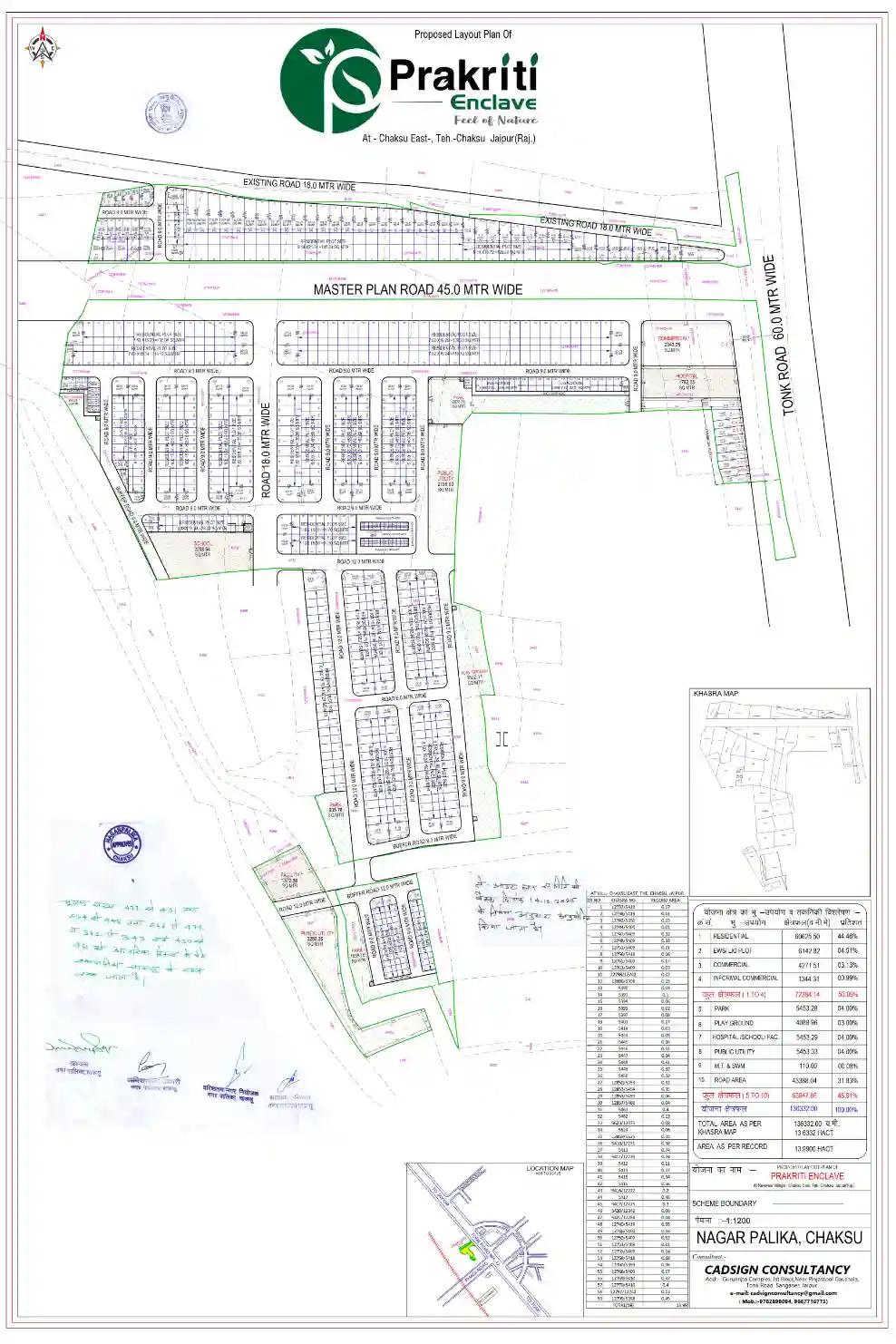 Prakriti Enclave Site Plan